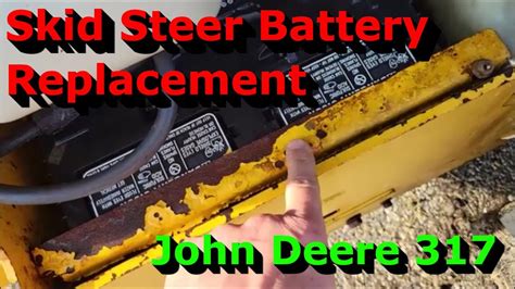 skid steer battery|skid steer battery replacement.